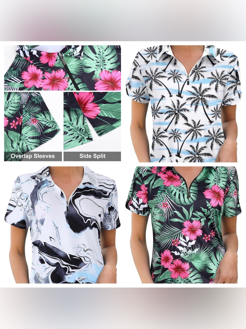 3 Viracy Collard Golf Polos